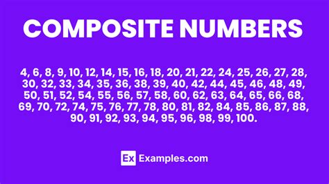 Composite Numbers .